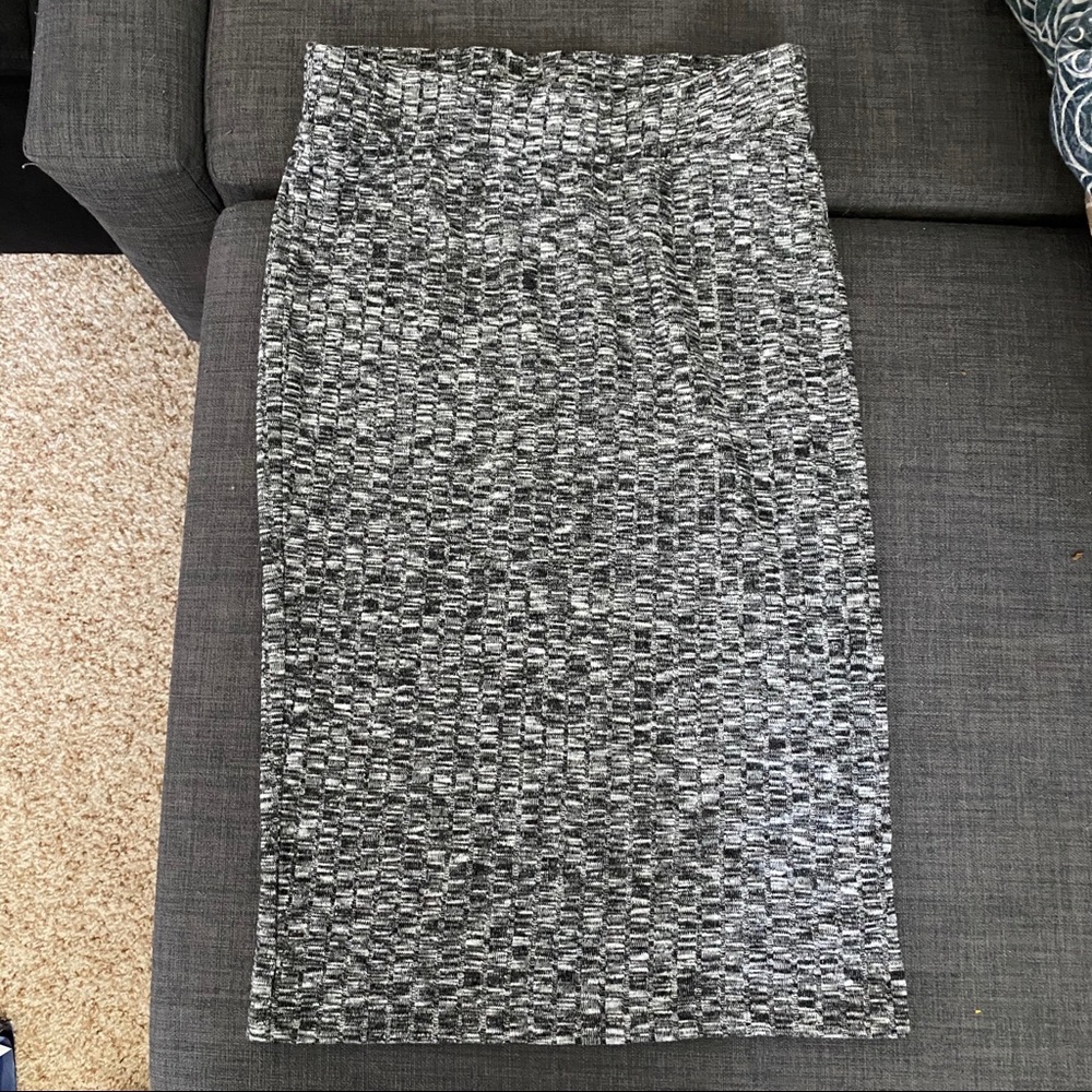 Motherhood Maternity Grey Pencil Skirt